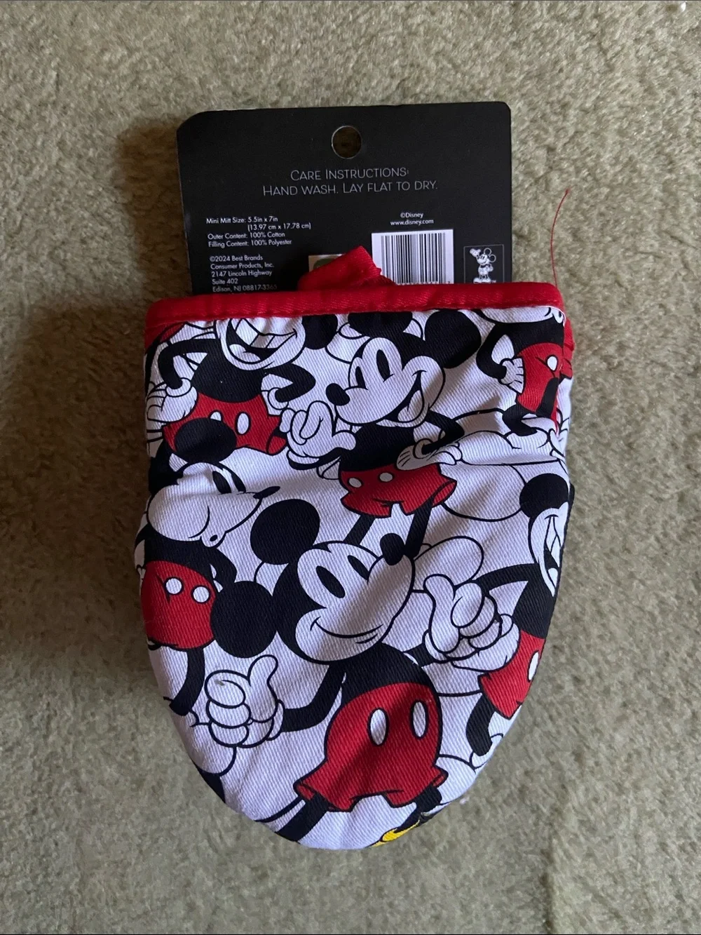 Mickey Mouse 2 Pack Oven Mitts